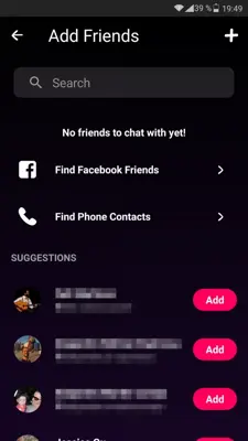 Bonfire Group Video Chat android App screenshot 2